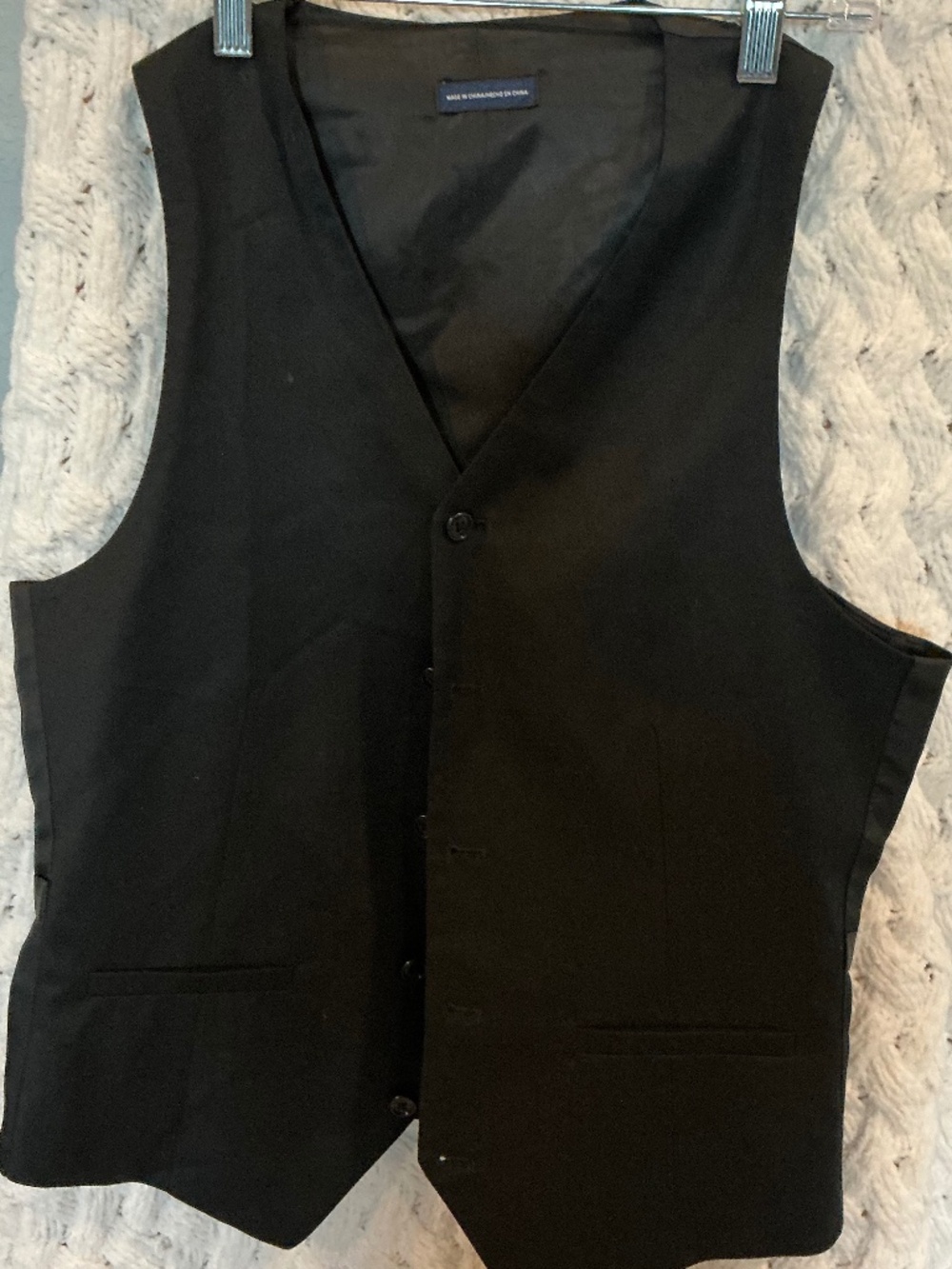 Black vest